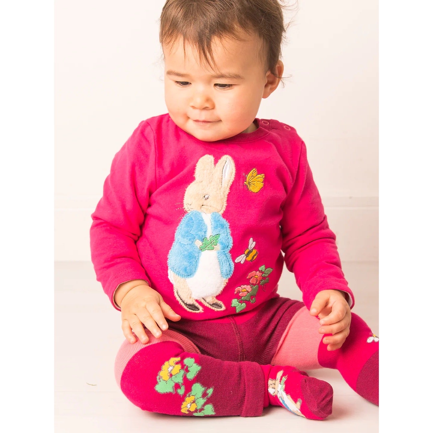 Blade & Rose Peter Rabbit Autumn Leaf Infant T-Shirt Clothing 0-6M / Fuchsia,6-12M / Fuchsia,12-24M / Fuchsia