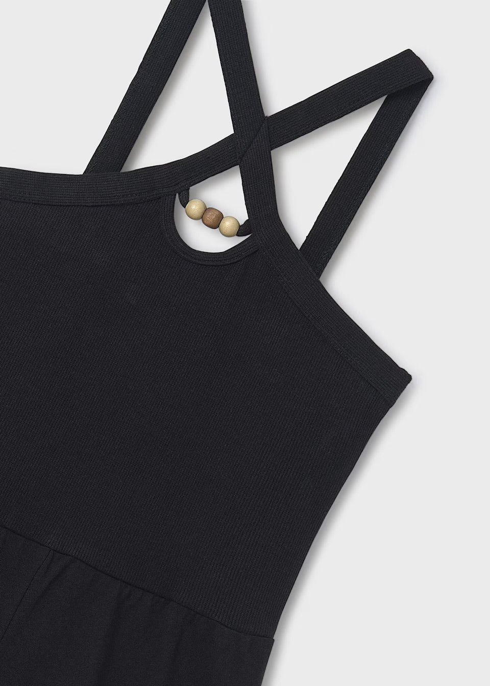 Mayoral Older Girls Playsuit 6869 Black Clothing 10YRS / Black,12YRS / Black,14YRS / Black,16YRS / Black