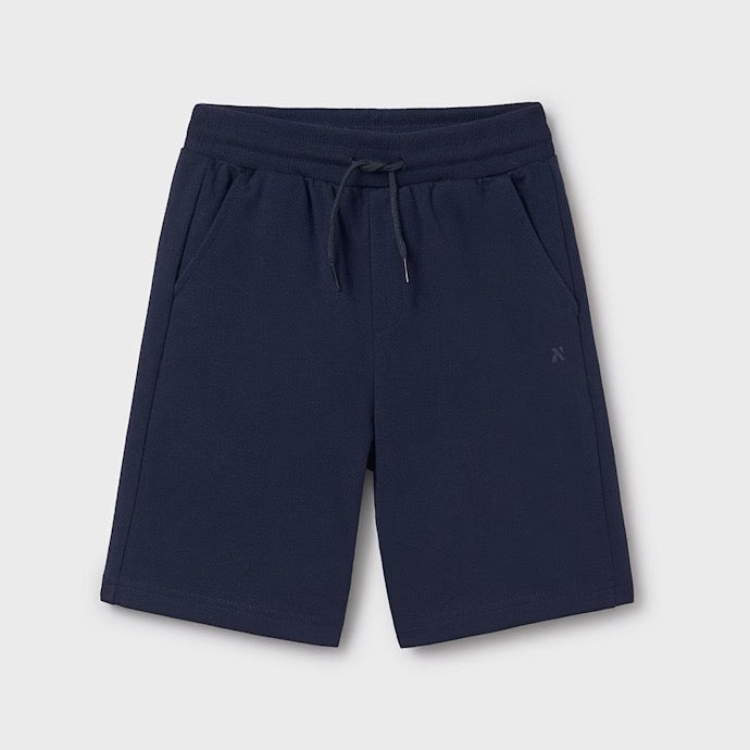 Mayoral Older Boys Jersey Shorts 600 Navy Ss25 Clothing 10YRS / Navy,12YRS / Navy,14YRS / Navy,16YRS / Navy