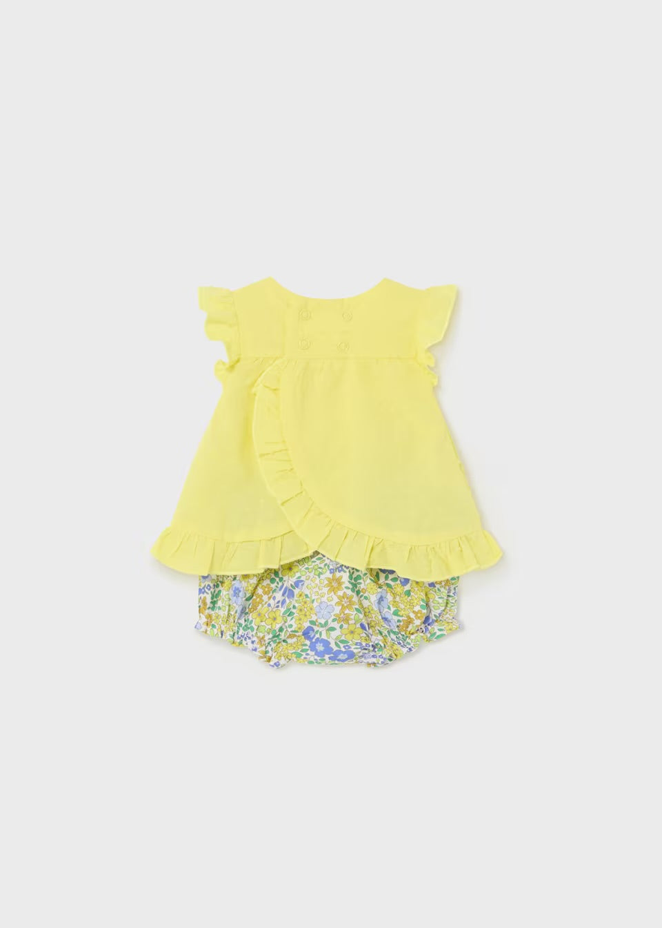 Mayoral Baby Girls Set 1204 Yellow Clothing 1-2M / Yellow,2-4M / Yellow,4-6M / Yellow,6-9M / Yellow,12M / Yellow