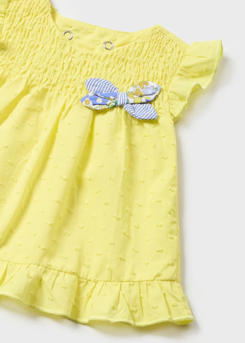 Mayoral Baby Girls Set 1204 Yellow Clothing 1-2M / Yellow,2-4M / Yellow,4-6M / Yellow,6-9M / Yellow,12M / Yellow