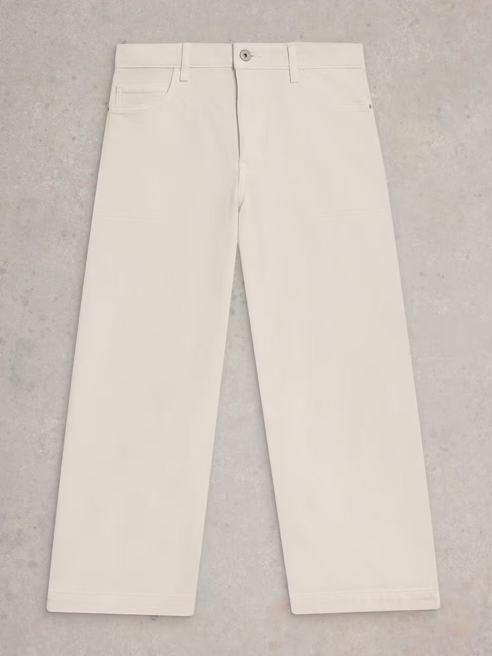 White Stuff Womens Tia Crop Jeans 441459 Natural Clothing UK8 REG / Natural,UK10 REG / Natural,UK12 REG / Natural,UK14 REG / Natural,UK16 REG / Natural