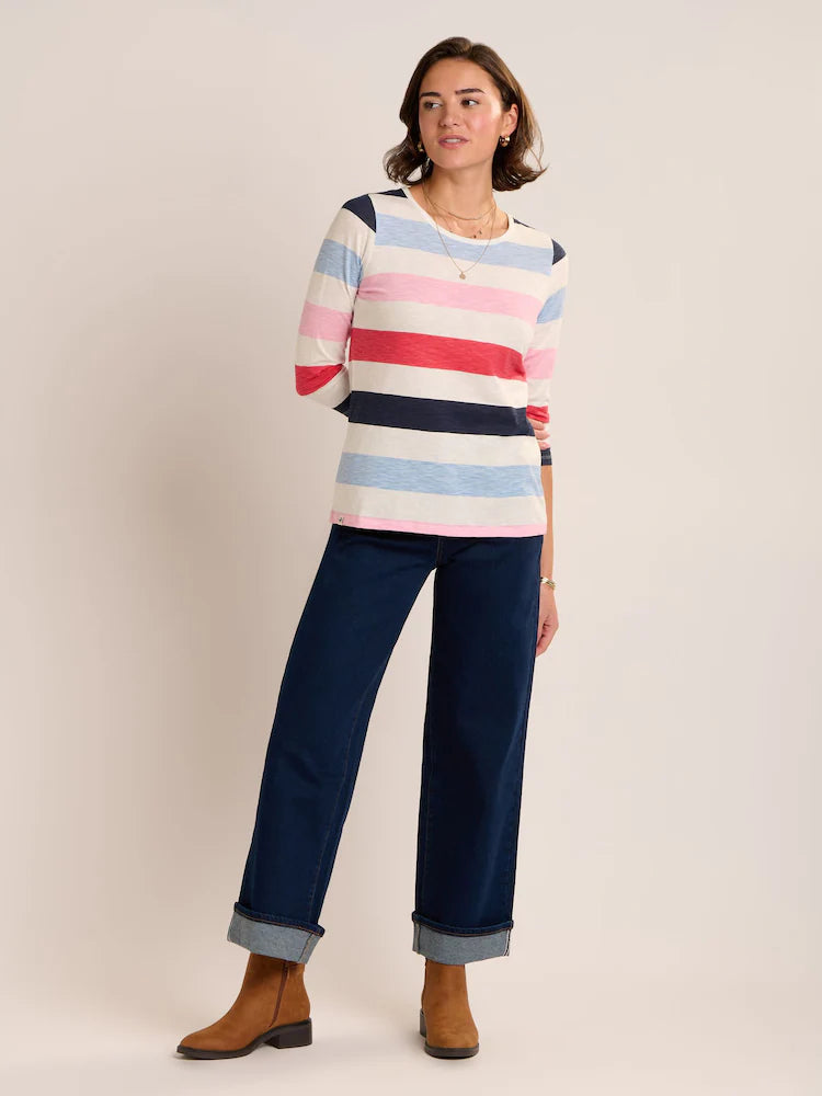 Brakeburn Womens Coast T-Shirt 14221 Multi Clothing UK8 / Multi,UK10 / Multi,UK12 / Multi,UK14 / Multi,UK16 / Multi