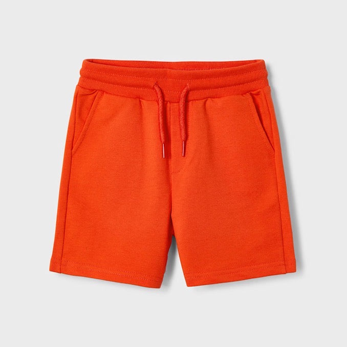 Mayoral Boys Jersey Shorts 611 Red Ss25 Clothing 4YRS / Red,5YRS / Red,6YRS / Red,7YRS / Red,8YRS / Red,9YRS / Red