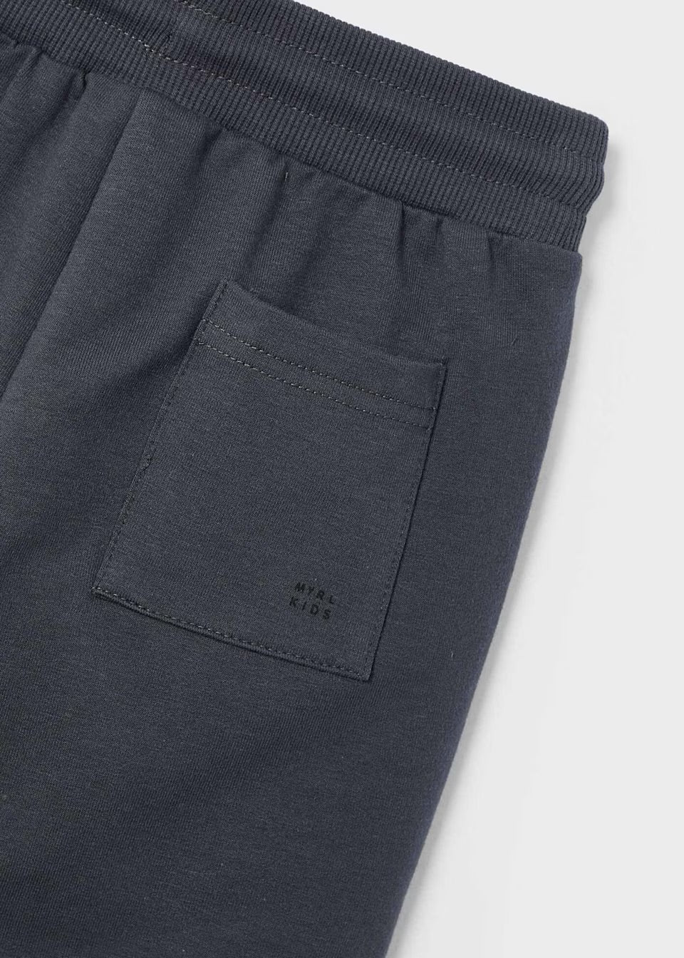 Mayoral Boys Jersey Shorts 611 Charcoal Ss25 Clothing 5YRS / Charcoal,6YRS / Charcoal,8YRS / Charcoal,9YRS / Charcoal