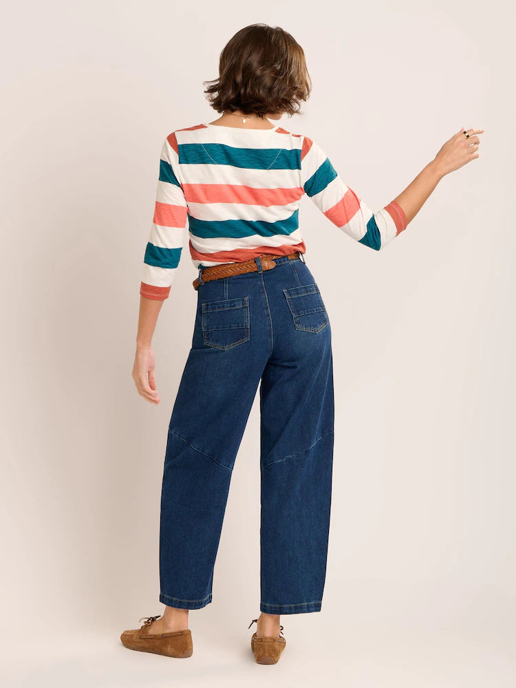 Brakeburn Womens Lulworth T-Shirt 14219 Multi Clothing UK8 / Multi,UK10 / Multi,UK12 / Multi,UK14 / Multi