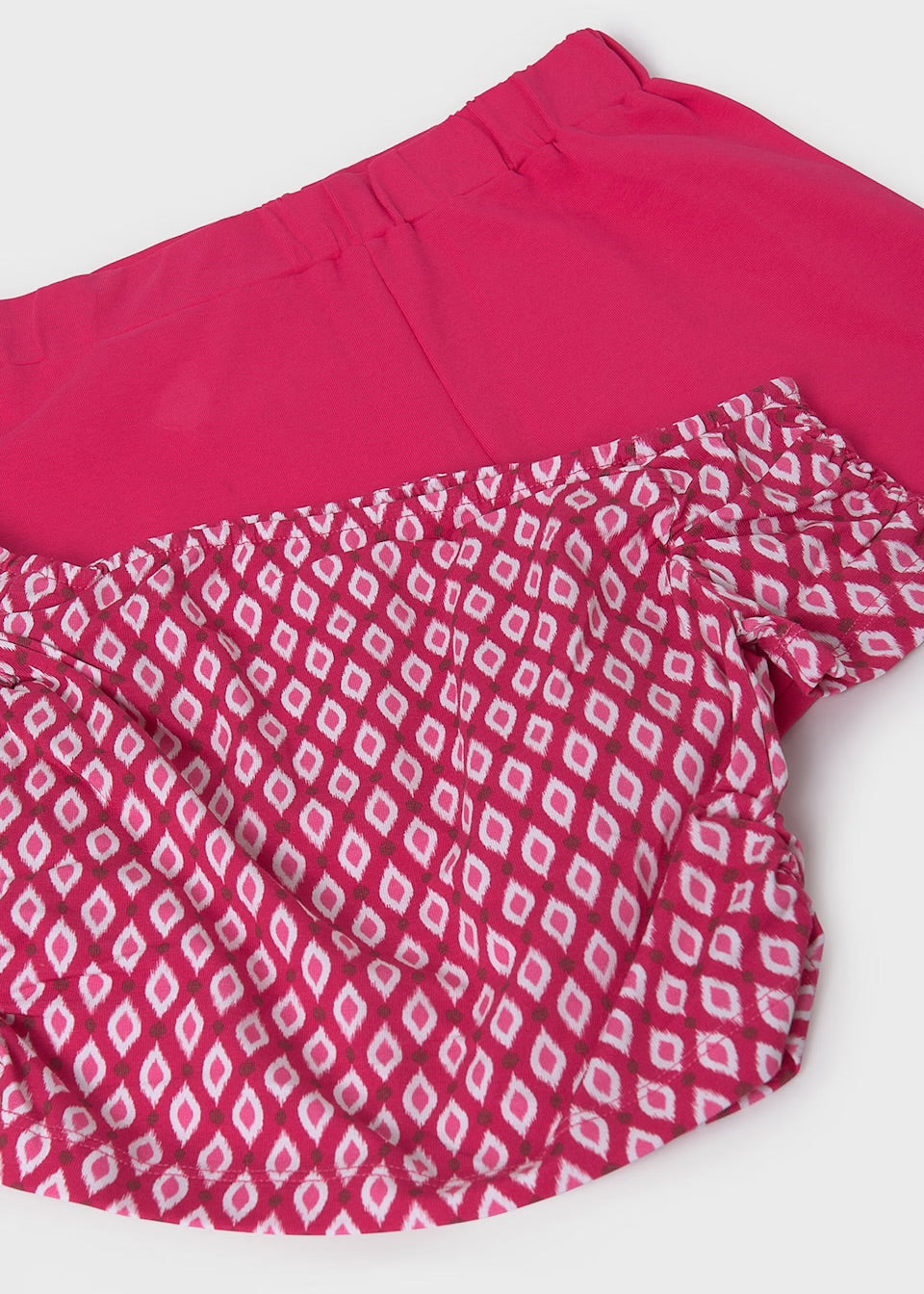 Mayoral Older Girls Shorts Set 6293 Pink Clothing 10YRS / Pink,12YRS / Pink,14YRS / Pink,16YRS / Pink