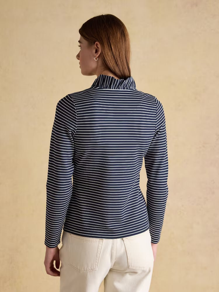 Joules Womens Heidi Stripe Top H18-112 Navy Clothing UK8 / Navy,UK10 / Navy,UK12 / Navy,UK14 / Navy,UK16 / Navy