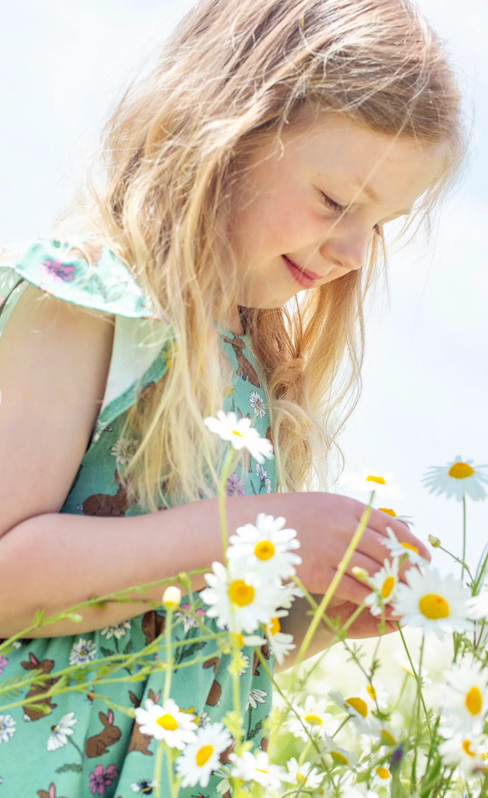 Frugi Morwenna Rabbit Skater Dress Qq8ge Clothing 2-3YRS / Aqua,3-4YRS / Aqua,4-5YRS / Aqua,5-6YRS / Aqua,6-7YRS / Aqua,7-8YRS / Aqua,8-9YRS / Aqua,9-10YRS / Aqua