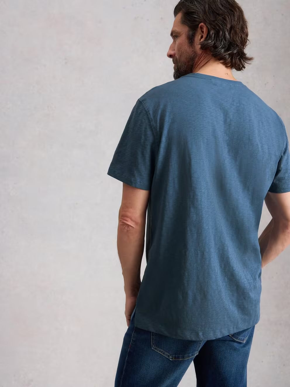 White Stuff Mens Abersoch Swim Fish T-Shirt 445308 Navy Clothing M / Navy,L / Navy,XL / Navy,XXL / Navy,XXXL / Navy