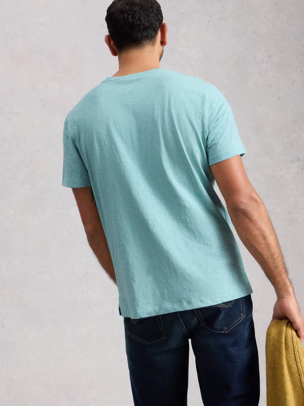 White Stuff Mens Abersoch Fishin Print T-Shirt 445304 Blue Clothing M / Blue,L / Blue,XL / Blue,XXL / Blue