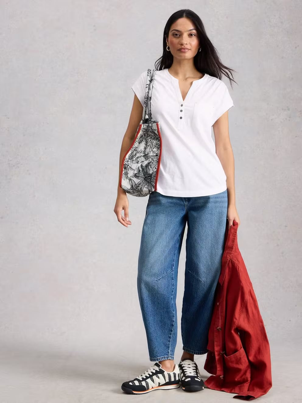 White Stuff Womens Cecily Top 445359 White Clothing UK8 / White,UK10 / White,UK12 / White,UK14 / White,UK16 / White