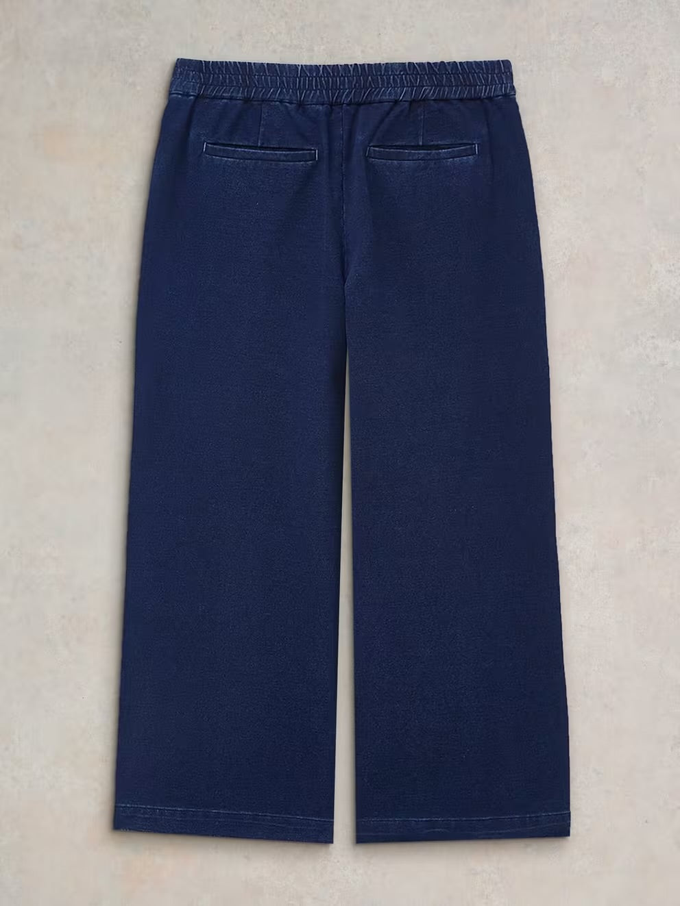 White Stuff Womens Belle Wide Leg Crop 439486 Dark Denim Clothing UK8 REG / Dark Denim,UK10 REG / Dark Denim,UK12 REG / Dark Denim,UK14 REG / Dark Denim,UK16 REG / Dark Denim