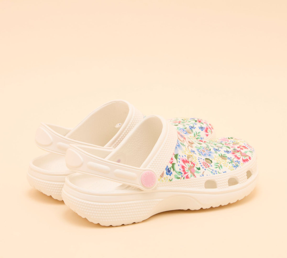 Joules Jnr Poole E00656 White Floral Footwear UK8 INFANT / White,UK9 KIDS / White,UK10 KIDS / White,UK11 KIDS / White,UK12 KIDS / White,UK13 KIDS / White,UK1 KIDS / White,UK2 KIDS / White,UK3 / White
