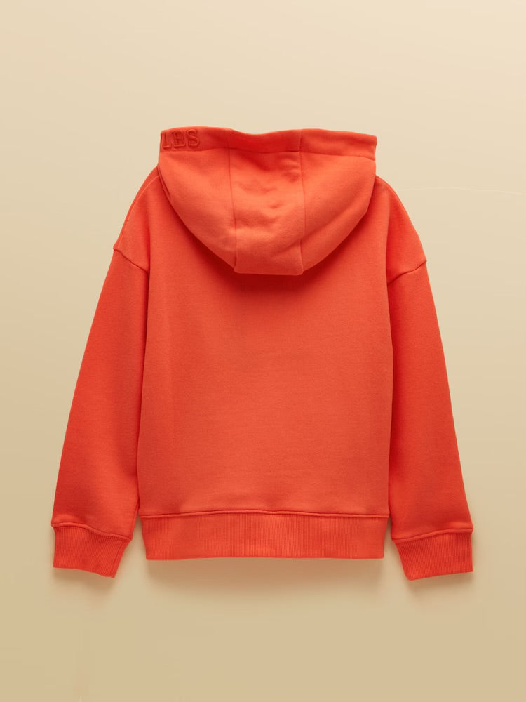 Joules Kids Parkside Hoodie W37-955 Orange Clothing 4YRS / Orange,5YRS / Orange,6YRS / Orange,8YRS / Orange