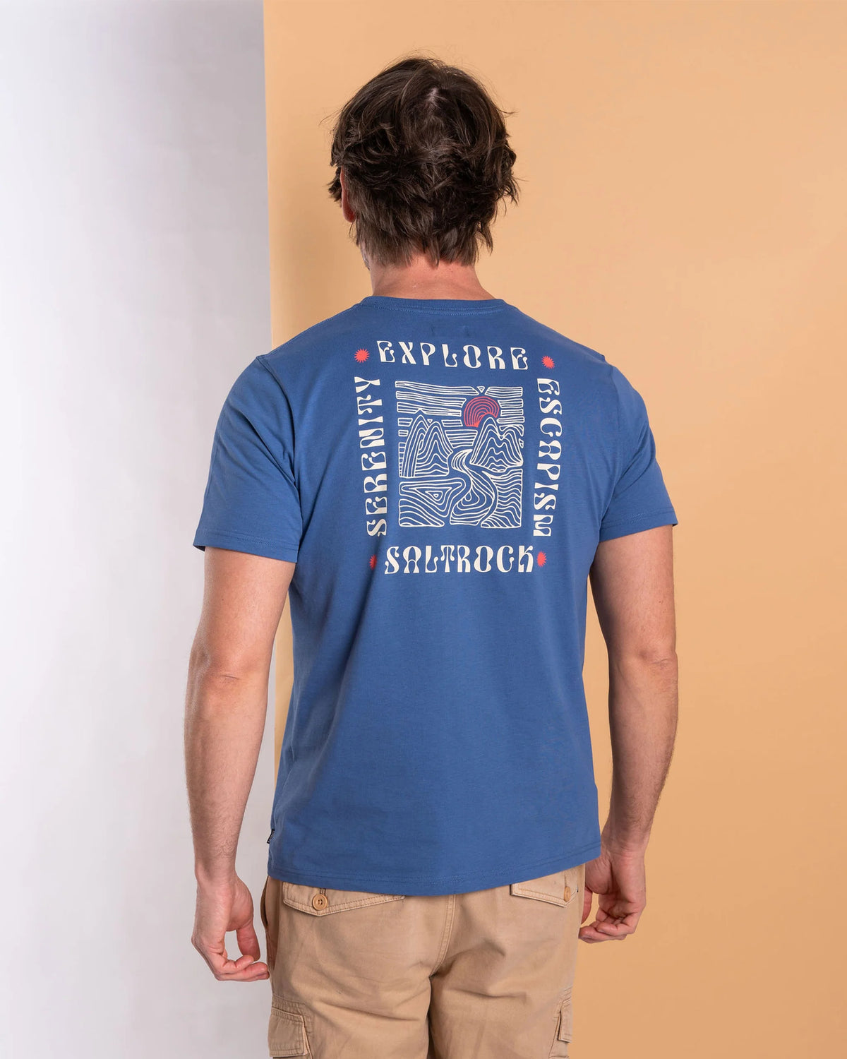 Saltrock Mens Rebalance T-Shirt Tsb12501030 Blue Clothing XXL ADULT / Blue,SMALL ADULT / Blue,MEDIUM ADULT / Blue,LARGE ADULT / Blue,XL ADULT / Blue