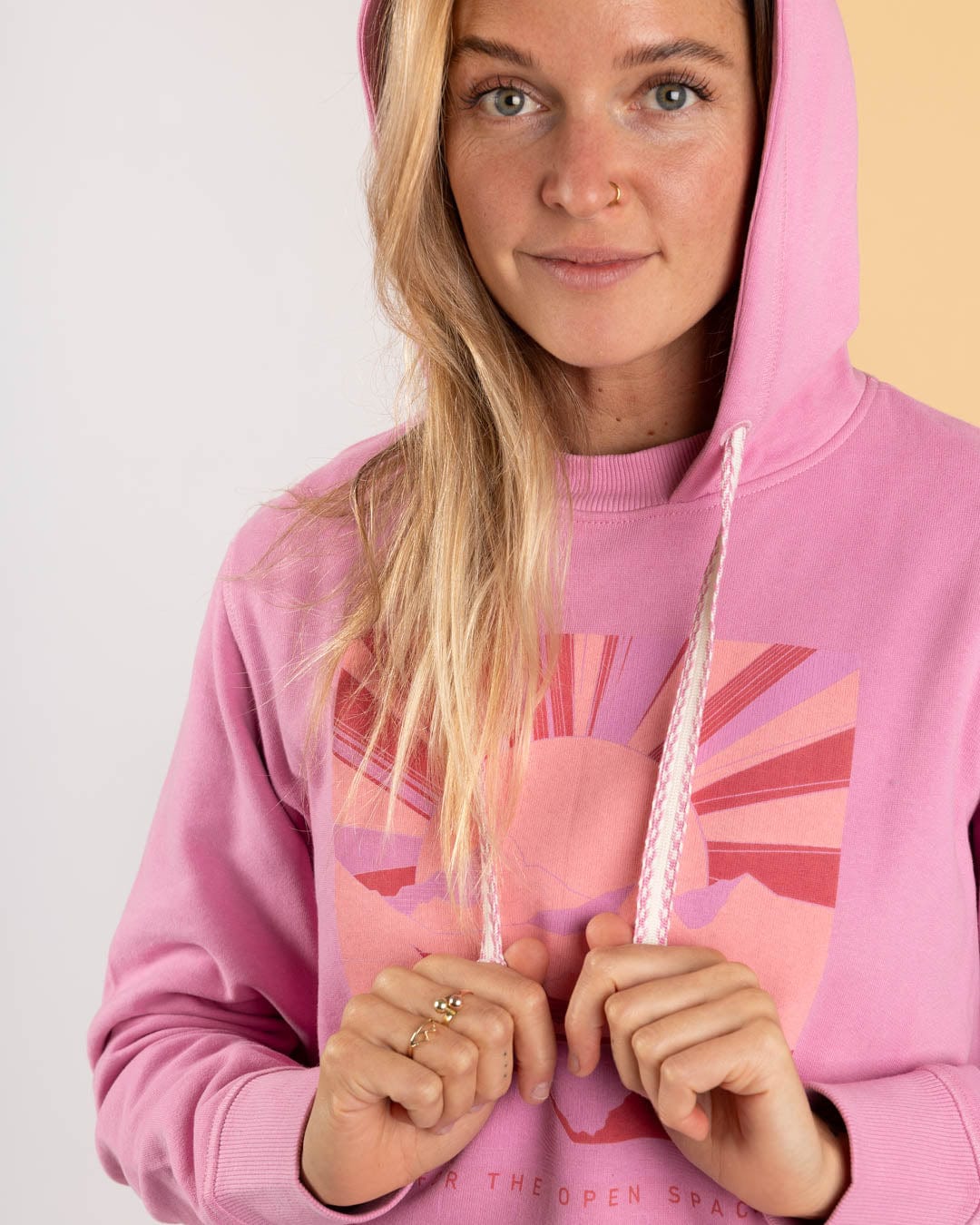 Saltrock Womens Open Spaces Hoodie Hwf22501007 Pink Clothing XS ADULT / Pink,SMALL ADULT / Pink,MEDIUM ADULT / Pink,LARGE ADULT / Pink