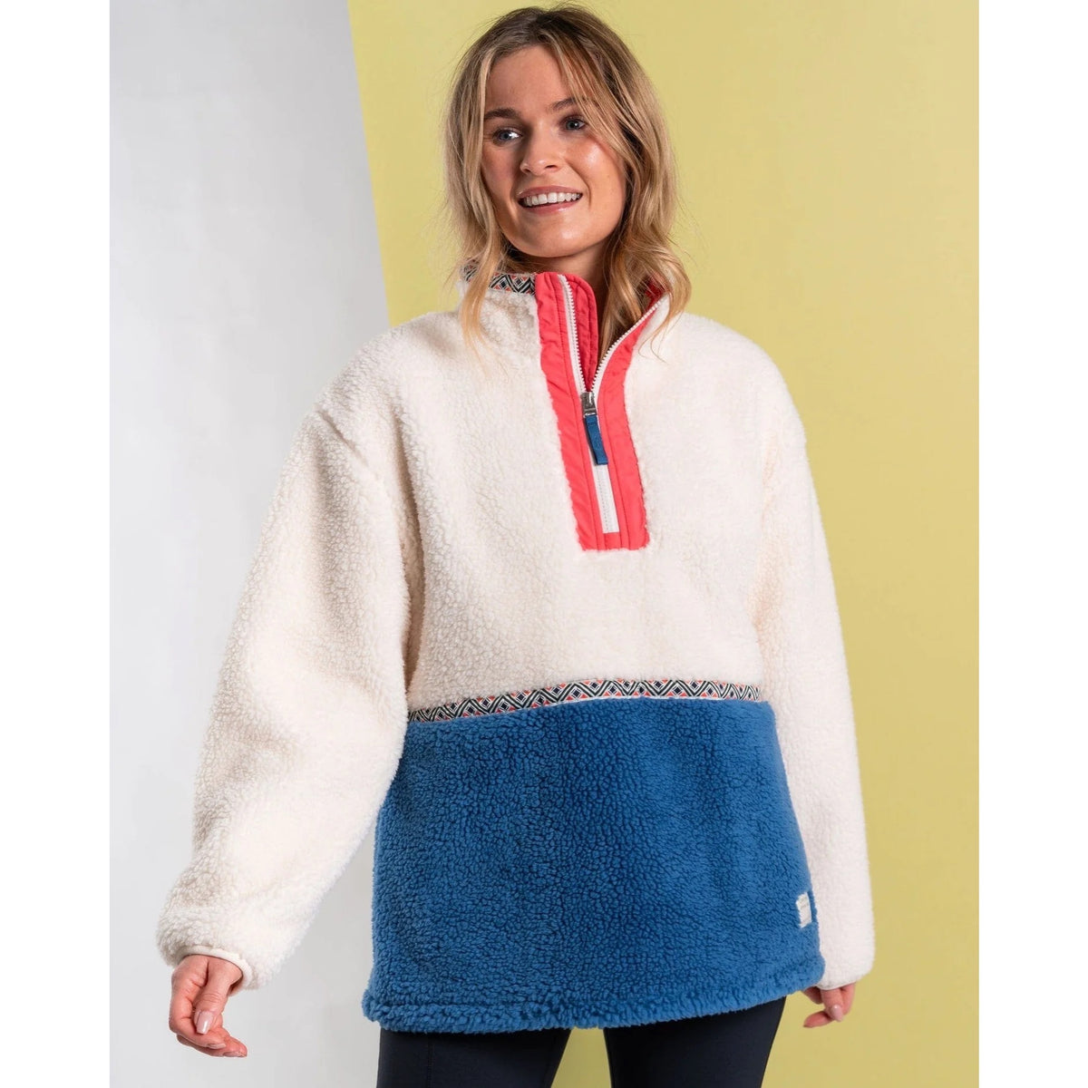 Saltrock Womens Battams Borg Fleece Lzx22501024 Clothing XS ADULT / Blue,SMALL ADULT / Blue,MEDIUM ADULT / Blue,LARGE ADULT / Blue