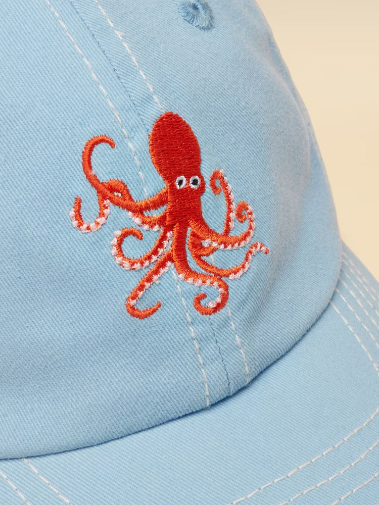 Joules Boys Daley Cap H20-685 Blue Octopus Clothing 3-7YRS / Blue,8-12YRS / Blue