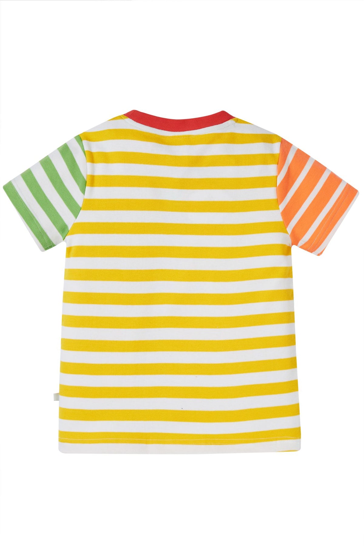 Frugi Hotchpotch Lobster T-Shirt Pp29i Clothing 2-3YRS / Multi,3-4YRS / Multi,4-5YRS / Multi,5-6YRS / Multi,6-7YRS / Multi,7-8YRS / Multi