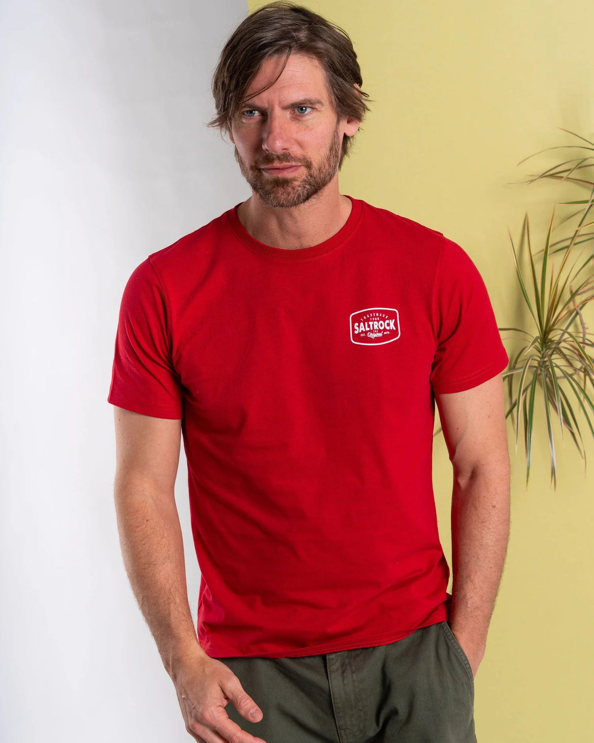 Saltrock Mens Jungle Wanderer T-Shirt Tsb12501022 Clothing XXL ADULT / Red,SMALL ADULT / Red,MEDIUM ADULT / Red,LARGE ADULT / Red,XL ADULT / Red