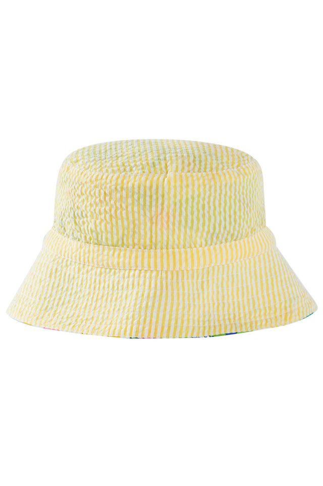 Frugi Rally Reversible Hat Pl1we Clothing 2-4YRS / Multi,4-6YRS / Multi,6-8YRS / Multi