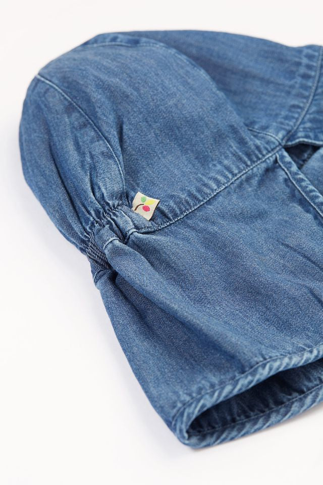 Frugi Infant Chambray Sun Hat Qq32e Clothing 0-6M / Chambray,6-12M / Chambray,1-2YRS / Chambray
