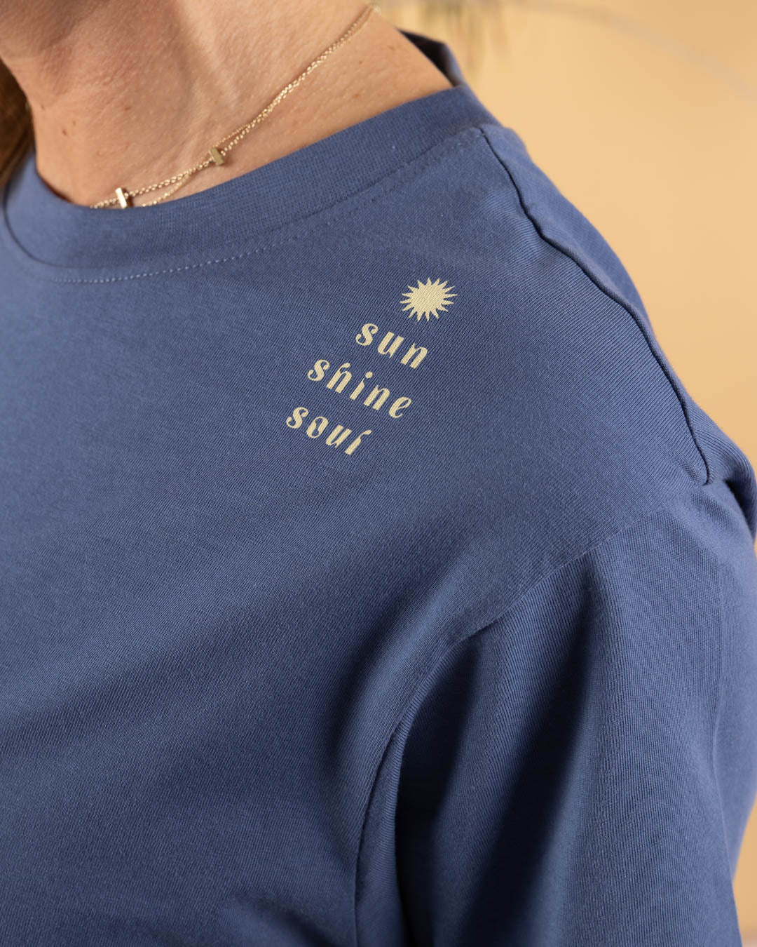 Saltrock Womens Sunshine Soul T-Shirt Mid Blue Clothing XS ADULT / Blue,SMALL ADULT / Blue,MEDIUM ADULT / Blue,LARGE ADULT / Blue