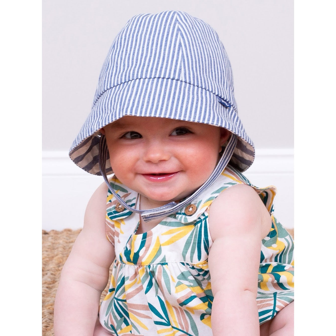 Kite Classic Baby Reversible Sun Hat 3022 Clothing 0-6M / Blue,6-12M / Blue,12-24M / Blue
