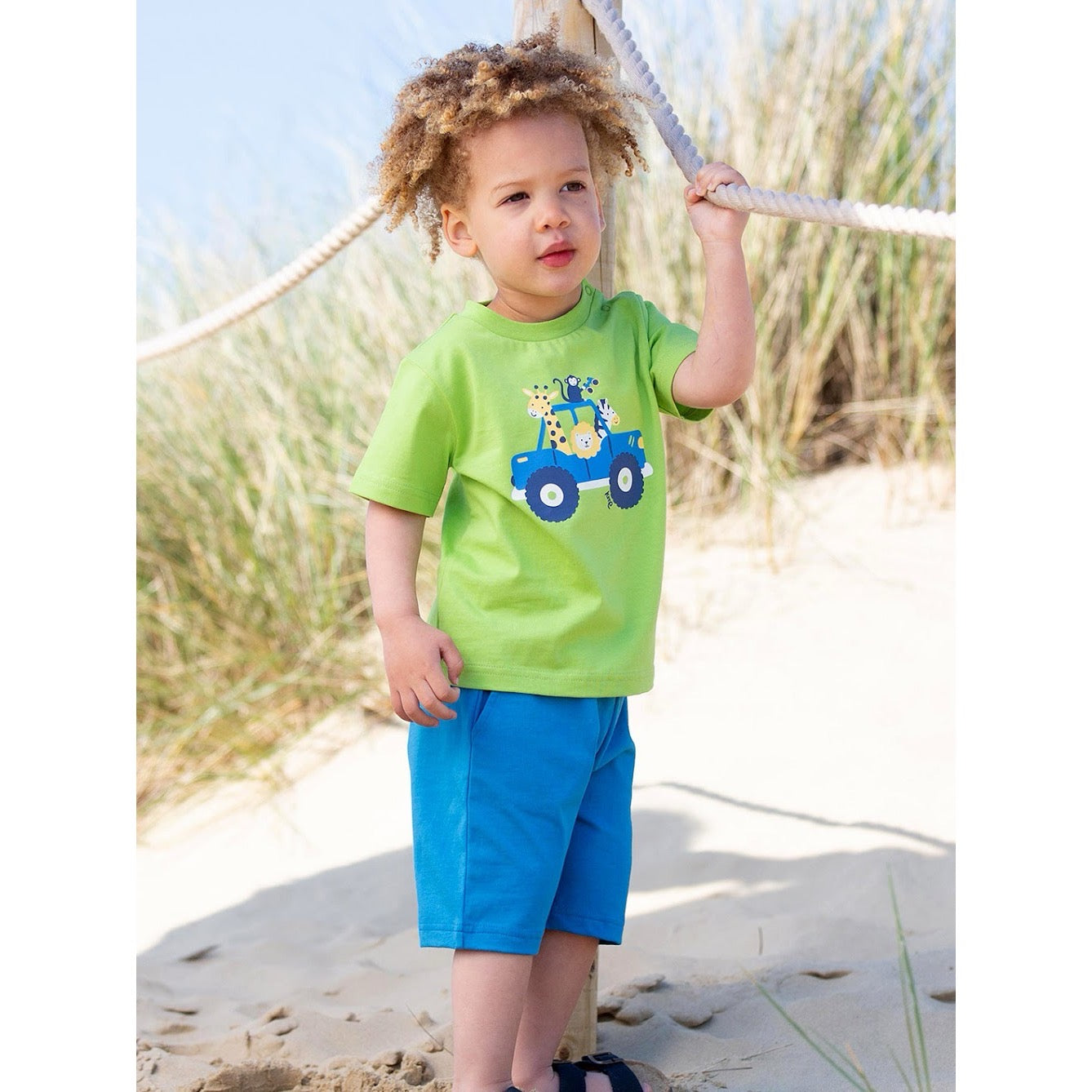 Kite Safari Infant T-Shirt 9839 Clothing 3-6M / Lime,6-9M / Lime,9-12M / Lime,12-18M / Lime,18-24M/2Y / Lime,3YRS / Lime,4YRS / Lime,5YRS / Lime