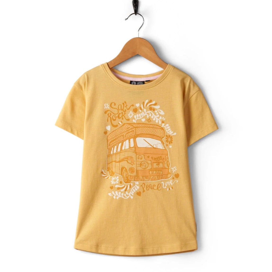 Saltrock Girls Tahiti Van T Shirt Yellow