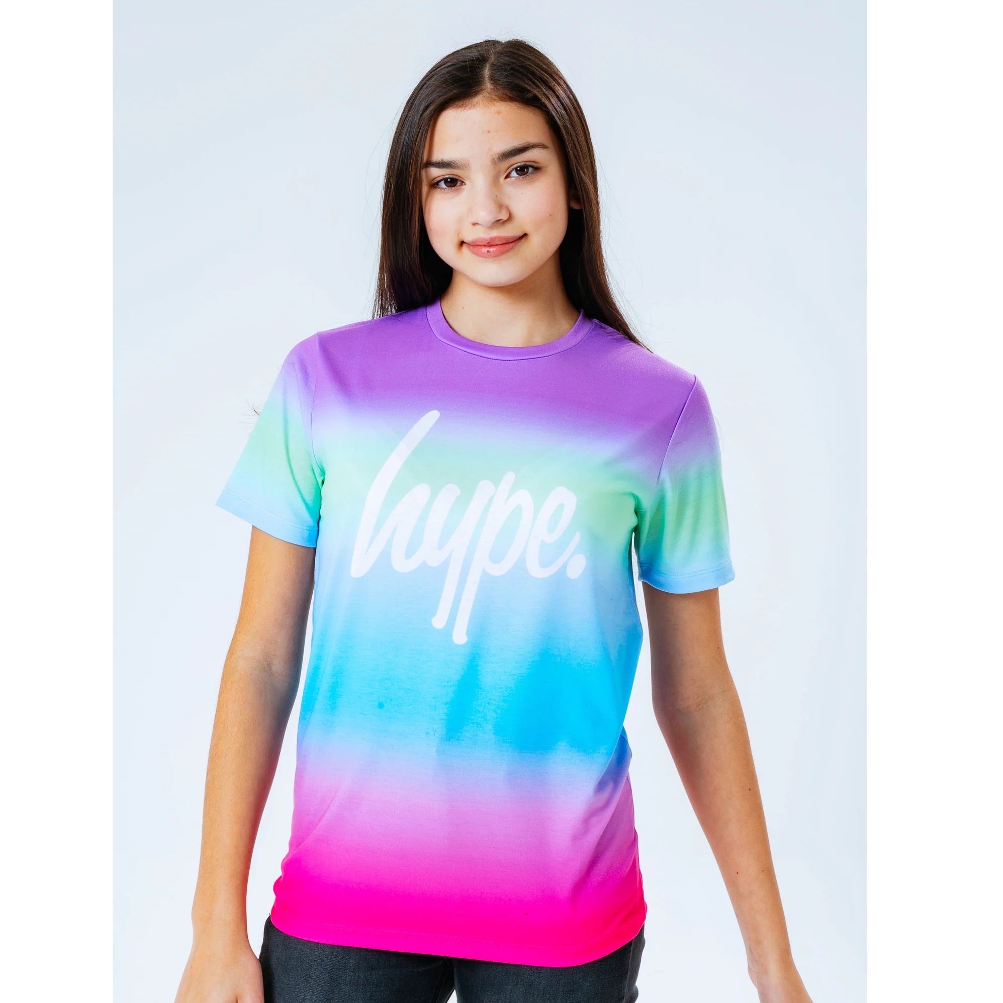Hype Soho Fade T-Shirt Vwf-414 Clothing 9/10YRS / Multi,11/12YRS / Multi,13YRS / Multi,14YRS / Multi,15YRS / Multi