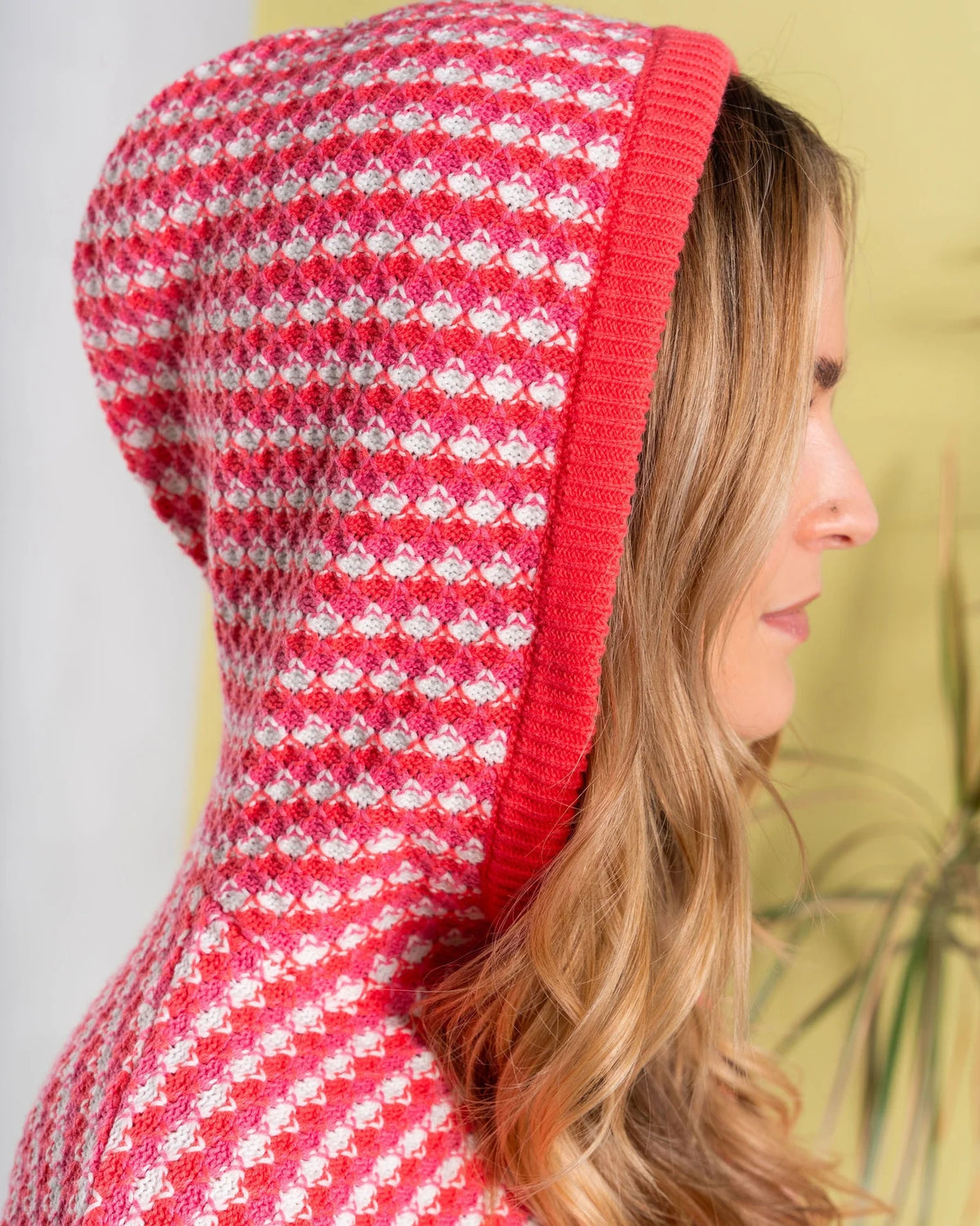 Saltrock Womens Thaw Knitted Hoodie Coral Clothing SMALL ADULT / Coral,MEDIUM ADULT / Coral,LARGE ADULT / Coral