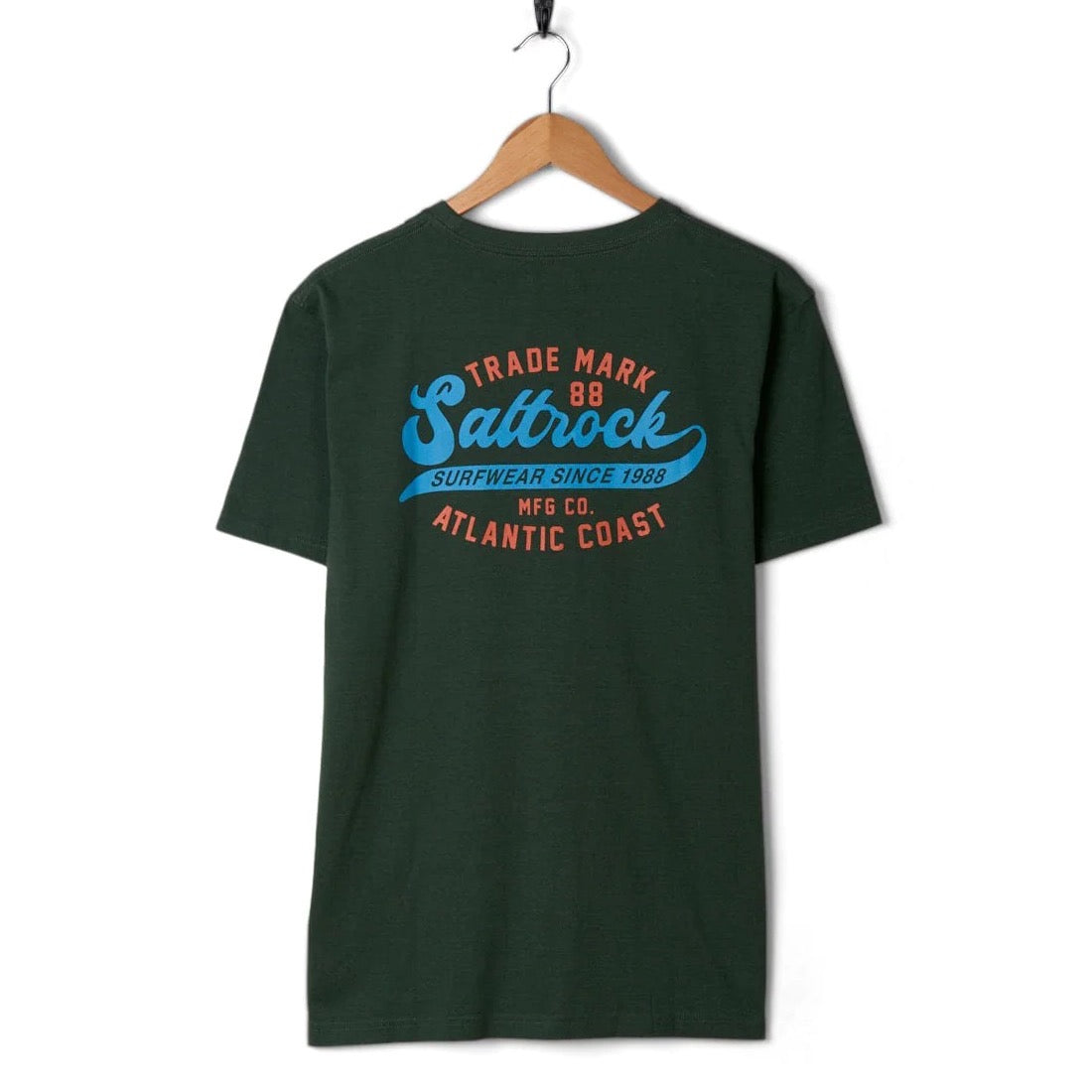 Saltrock Mens Home Run T-Shirt Dark Green Clothing SMALL ADULT / Green,MEDIUM ADULT / Green,LARGE ADULT / Green,XL ADULT / Green