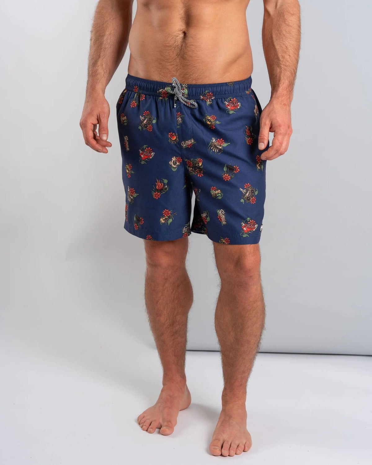 Saltrock Mens Wanderer Swim Shorts Blue Print Clothing SMALL ADULT / Blue,MEDIUM ADULT / Blue,LARGE ADULT / Blue