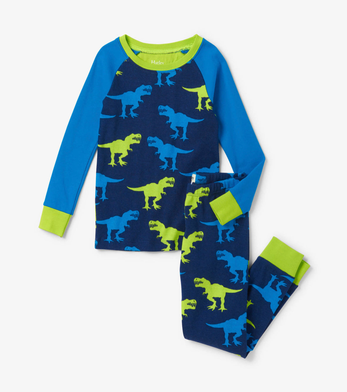 Hatley Giant T- Rex Long Pj Set S23trk1269 - Koast Clothing