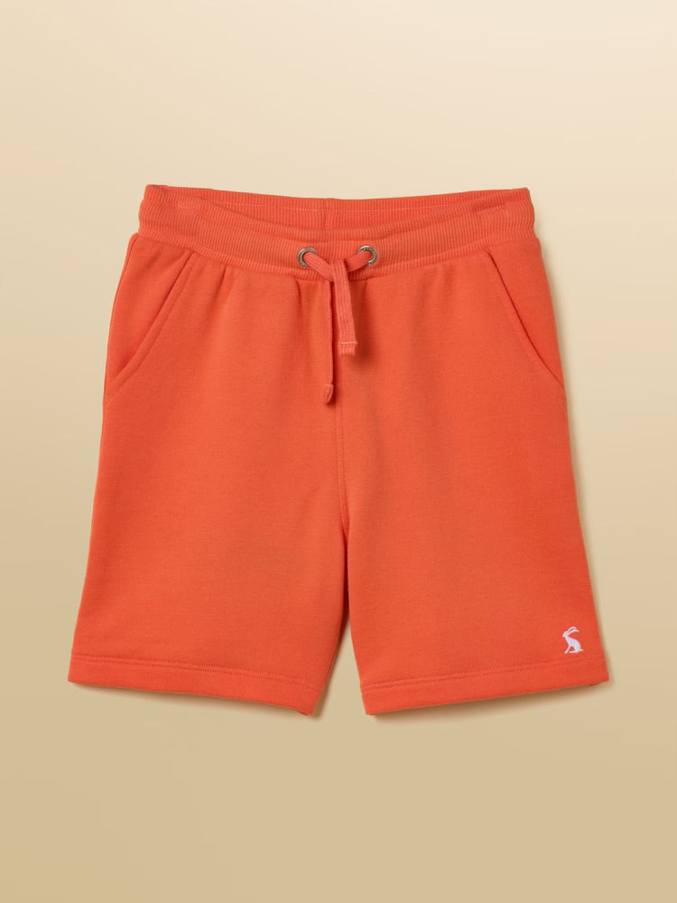 Joules Boys Sundaze Sweat Shorts Orange Clothing 4YRS / Orange,5YRS / Orange,6YRS / Orange,8YRS / Orange