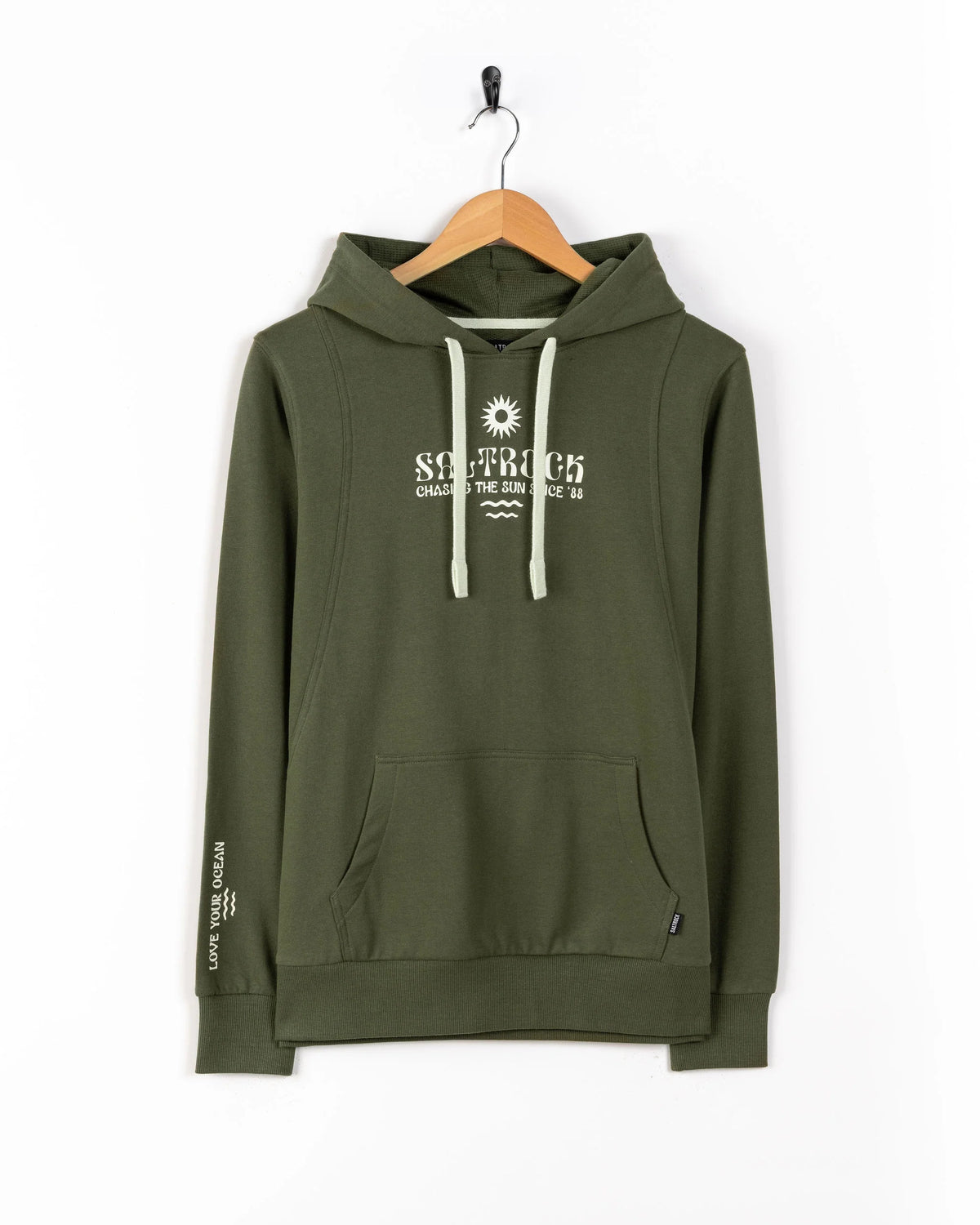 Saltrock Womens Solace Hoodie Hwf22501053 Khaki Clothing XS ADULT / Khaki,SMALL ADULT / Khaki,MEDIUM ADULT / Khaki,LARGE ADULT / Khaki