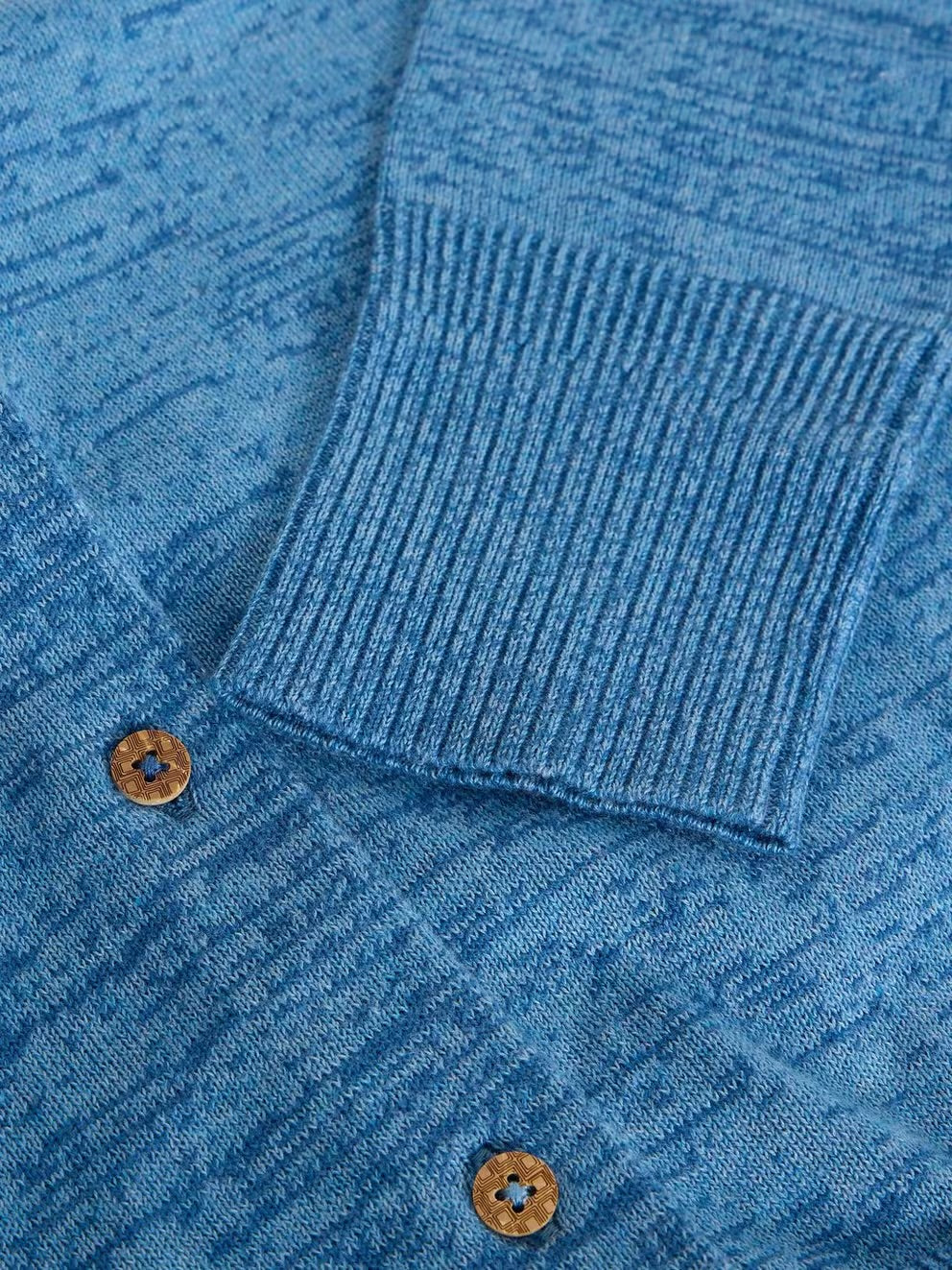 White Stuff Womens Lulu Twist Cardigan 445399 Mid Blue Clothing UK8 / Blue,UK10 / Blue,UK12 / Blue,UK14 / Blue,UK16 / Blue,UK18 / Blue