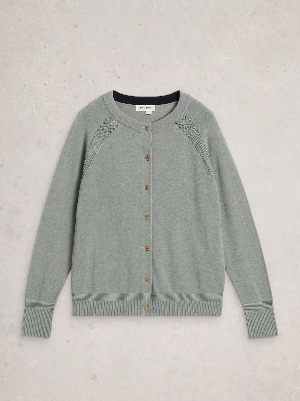 White Stuff Womens Lulu Cardigan 444074 Sage Clothing UK8 / Sage,UK10 / Sage,UK12 / Sage,UK14 / Sage,UK16 / Sage,UK18 / Sage