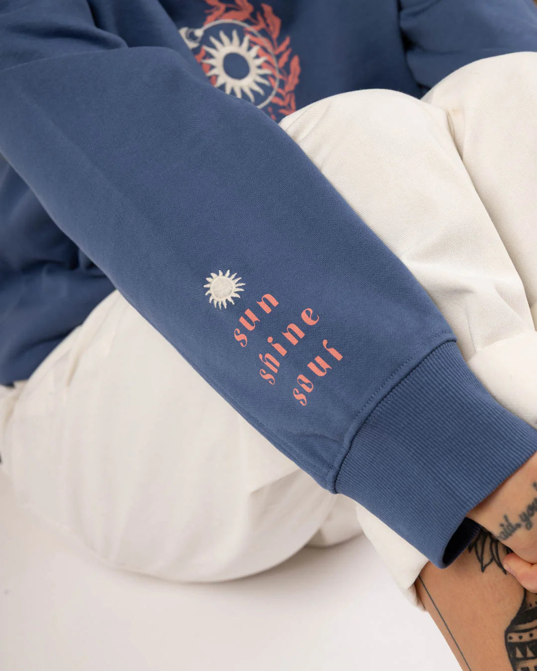 Saltrock Womens Shine Sweatshirt Lwf22501049 Clothing XS ADULT / Blue,SMALL ADULT / Blue,MEDIUM ADULT / Blue,LARGE ADULT / Blue