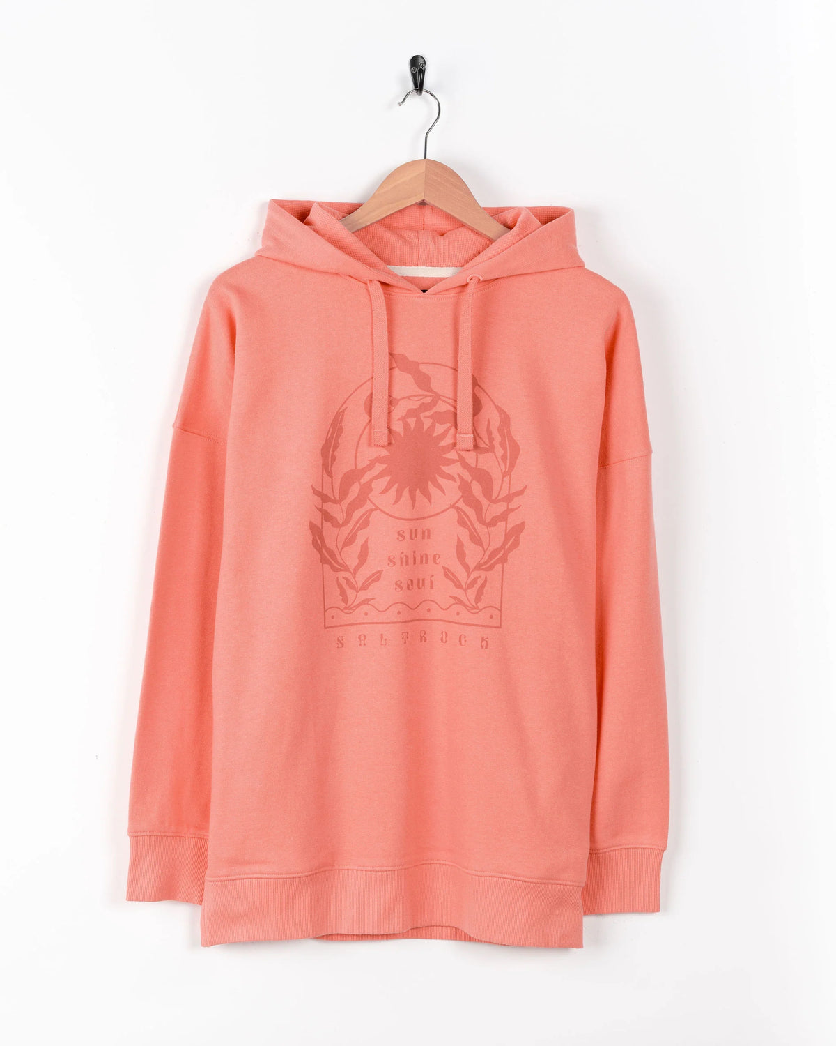 Saltrock Womens Sunshine Soul Hoodie Hwf22501065 Clothing XS ADULT / Coral,SMALL ADULT / Coral,MEDIUM ADULT / Coral,LARGE ADULT / Coral