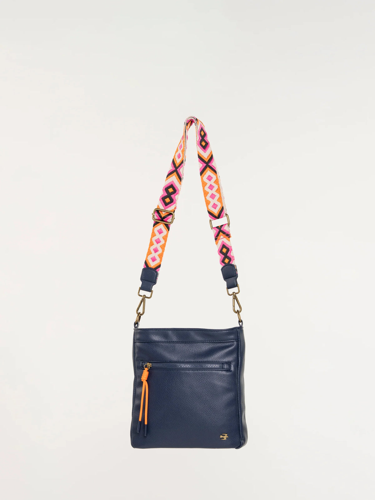 Brakeburn Sierra Navy Cross Body Bag Ss26