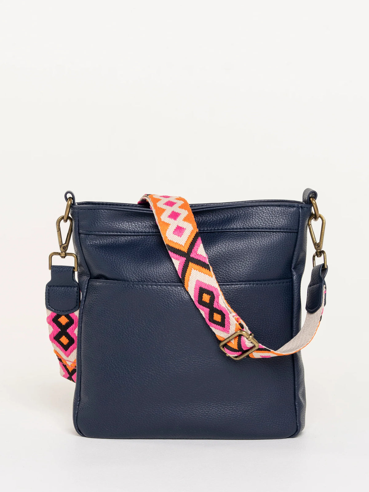 Brakeburn Sierra Navy Cross Body Bag Ss26