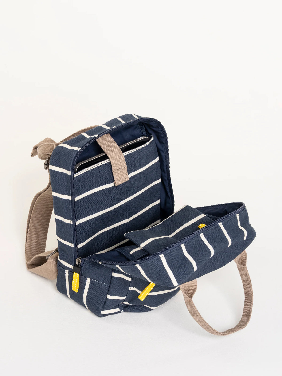 Brakeburn Classic Navy Stripe Backpack