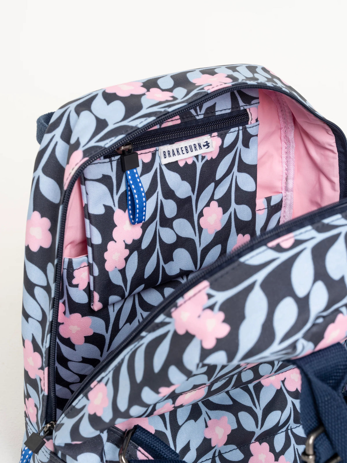 Brakeburn Midnight Vine Printed Backpack