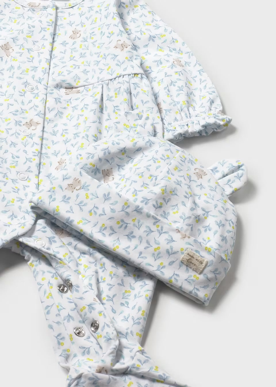 Mayoral Baby Girls Romper And Hat 1706