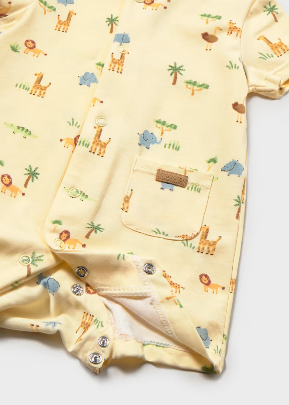 Mayoral Baby Short Romper 1717 Safari