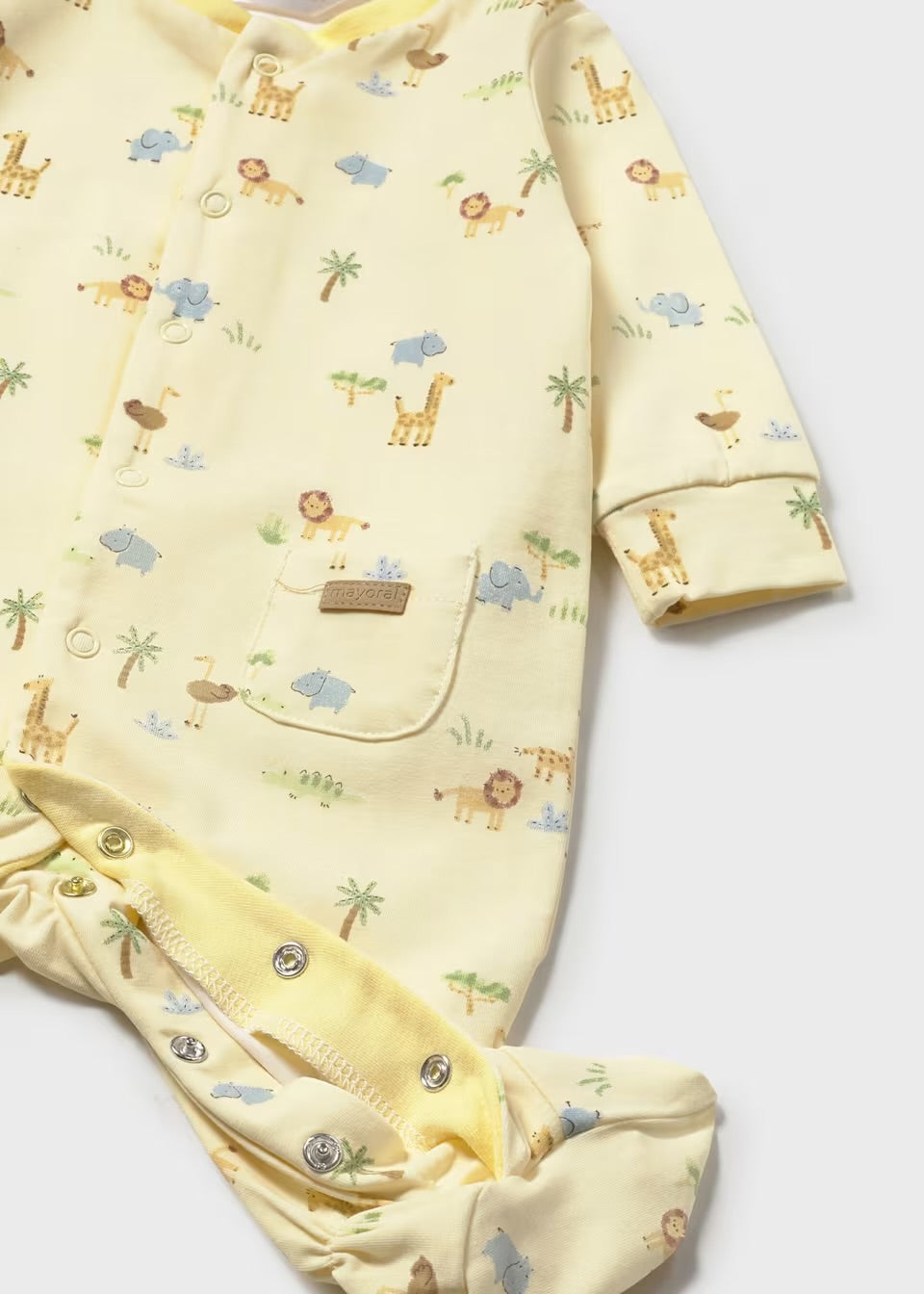 Mayoral Baby Romper And Hat 1718 Safari