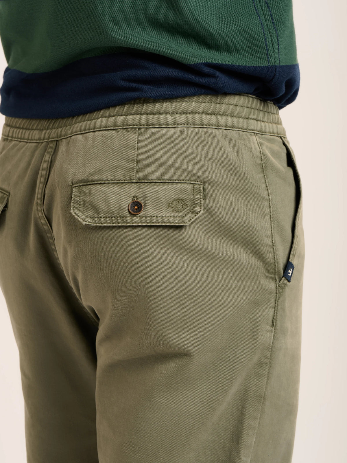 Brakeburn Mens Dodworth Chino Trousers Khaki